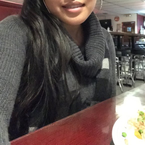 🔥Wet Seal Gray Cowl Neck Tunic Sweater - XS - Picture 4 of 4